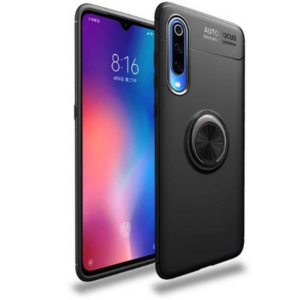 Xiaomi Mi 9 Se Kılıf Yüzüklü Kamera Korumalı Range Silikon Kılıf ürün görseli 1