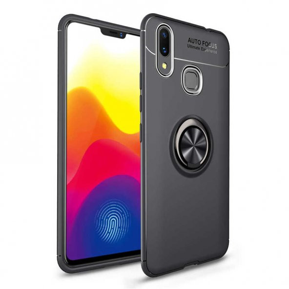 Xiaomi Mi Max 3 Kılıf Yüzüklü Kamera Korumalı Range Silikon Kılıf ürün görseli 1