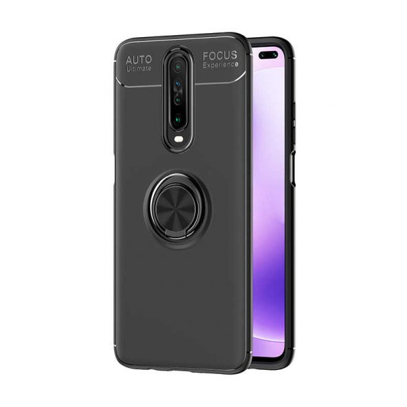Xiaomi Poco X2 Kılıf Yüzüklü Kamera Korumalı Range Silikon Kılıf ürün görseli 1