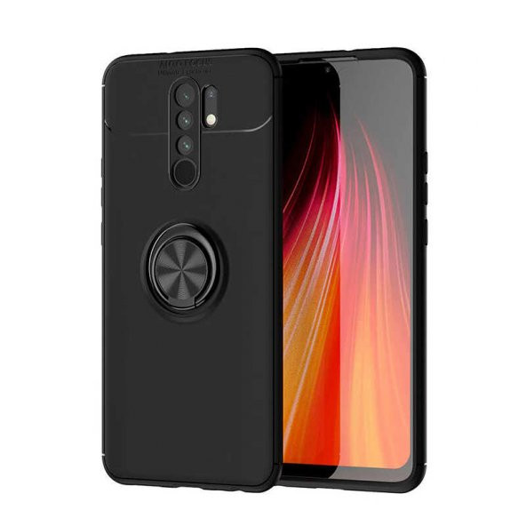 Xiaomi Redmi 9 Kılıf Yüzüklü Kamera Korumalı Range Silikon Kılıf ürün görseli 1
