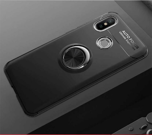 Xiaomi Redmi Note 7 Kılıf Yüzüklü Kamera Korumalı Range Silikon Kılıf ürün görseli 1