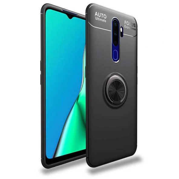 Oppo A9 2020 Kılıf Yüzüklü Kamera Korumalı Range Silikon Kılıf ürün görseli 1