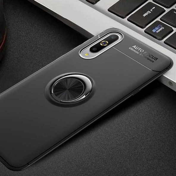 Xiaomi Mi A3 Kılıf Yüzüklü Kamera Korumalı Range Silikon Kılıf ürün görseli 1