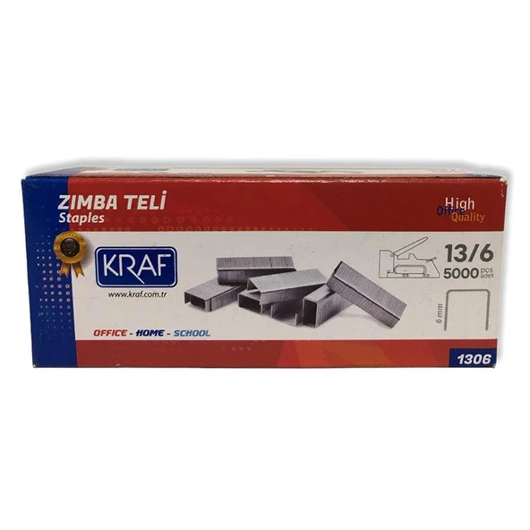 Zımba Teli 13/6 5000li Kraf ürün görseli 1