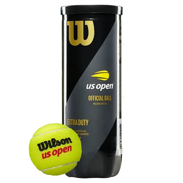 Tenis Topu Wilson Us Open 3lü ürün görseli 1