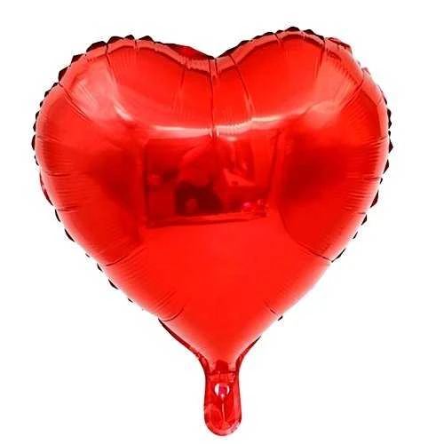 Folyo Balon 24" Kalp Kırmızı ürün görseli 1
