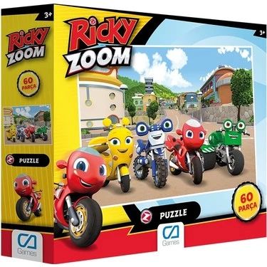 Puzzle 60 Parça Ricky Zoom ürün görseli 1