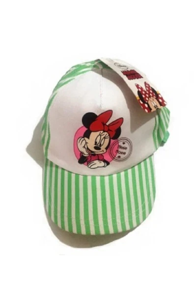 ABOOWE Lisanslı Minnie Mouse Kız Çocuk Kep Şapka ürün görseli 1