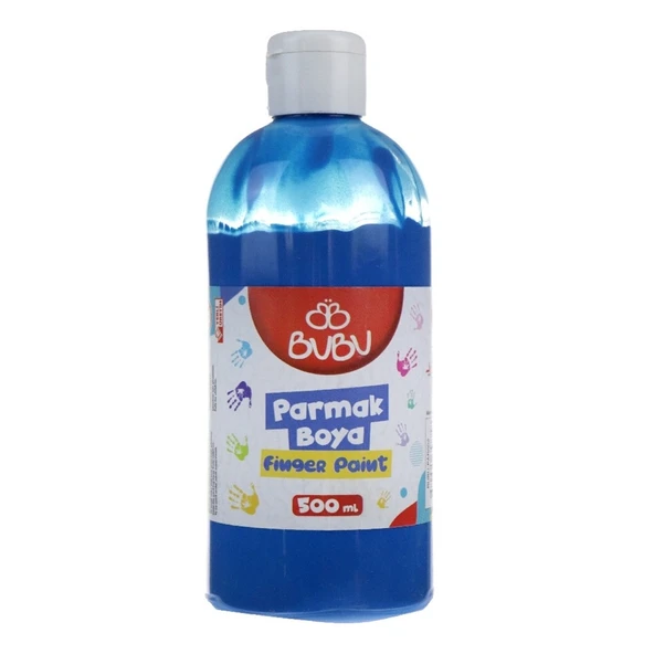 BU-BU PARMAK BOYA 500 GR. MAVİ ürün görseli 1
