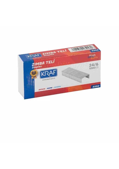 Zımba Teli Kraf 24/6 1000li ürün görseli 1