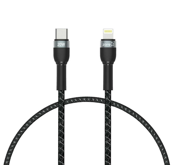 Zore Shira Serisi Type-c to Lightning PD Kablo 30 Cm ürün görseli 1