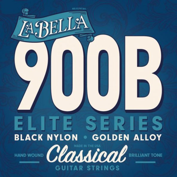 LA BELLA KLASİK TEL SETİ 900B BLACK NAYLON ürün görseli 1