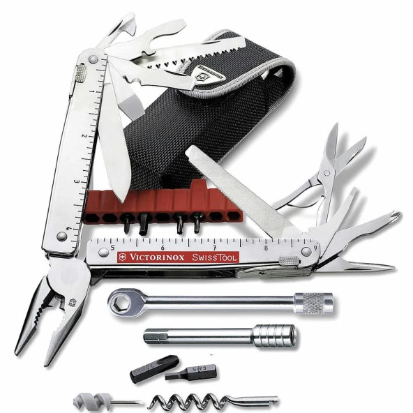 Victorinox SwissTool X Plus Ratchet 3.0339.N Naylon Kılıflı ürün görseli 1