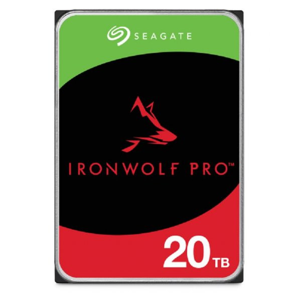 20 TB  3.5 IRONWOLF PRO SATA 7200RPM ST20000NT001 (RESMI DIST GARANTILI) ürün görseli 1
