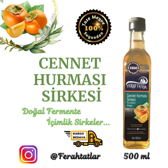 Cennet Hurması Sirkesi ürün görseli 1