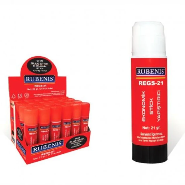 Rubenis Stick Yapıştırıcı 21 Gram Stick Yapıştırıcı (24 Lü Paket) ürün görseli 1