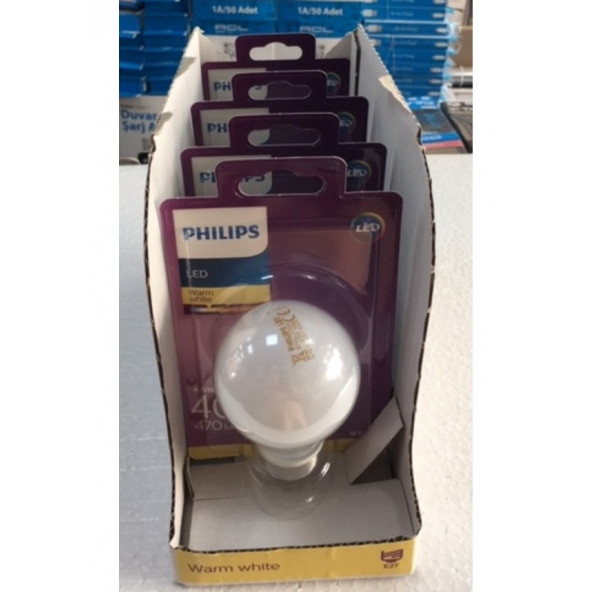 philips led ampul 4.5 watt 40 watt özel seri 1 adet ürün görseli 1