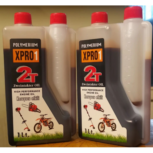 XPRO L 1 Lt 2 Zamanlı Motorlu Testere Ve Tırpan Yağı Ölçekli XPROL 1 LT X 2 adet1 LT ürün görseli 1
