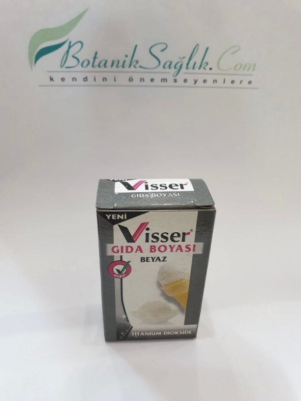 Visser Toz Gıda Boyası (9 Gr) - Beyaz ürün görseli 1