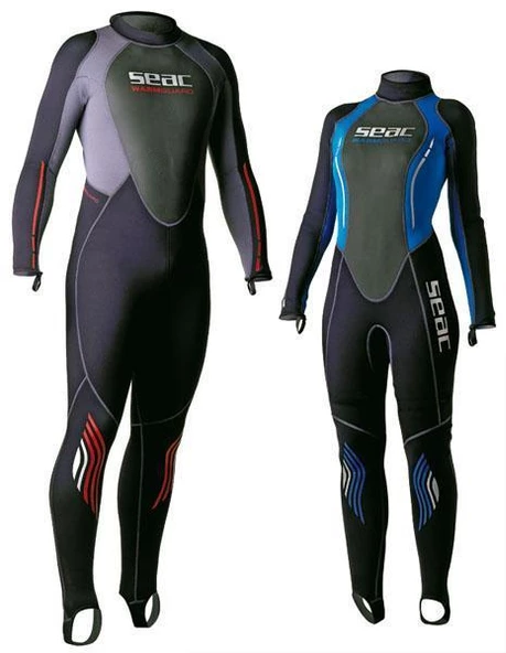 SEAC SUB ELBISE TEK PARCA WARM GUARD ERKEK 1MM - Resim 4