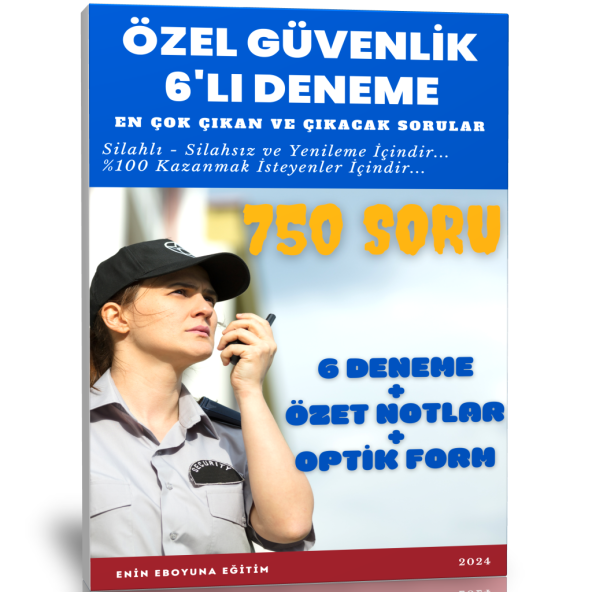 Özel Güvenlik Deneme Seti ürün görseli 1