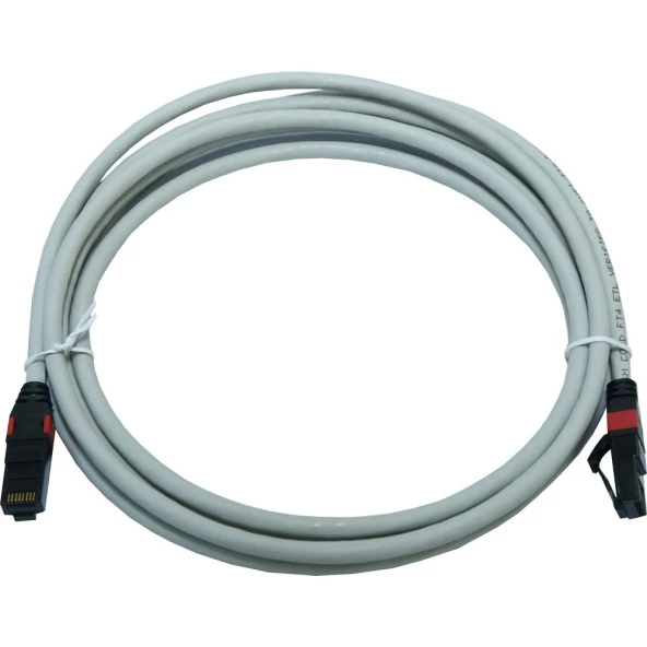 Erat EPC-250C6UT Cat6 U/Utp 24AWG LS0H Patch Cord Gri  0,50 mt ürün görseli 1