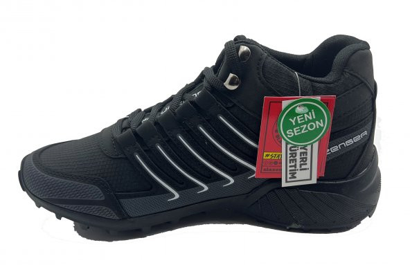 SLAZENGER  Siyah Bağcıklı Erkek Bot - Resim 3