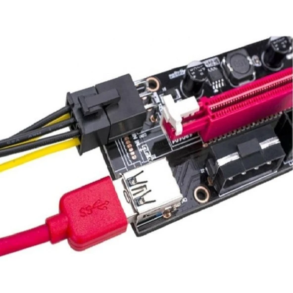 Usb 3.0 Pci-e 1x - 16x Genişletici Yükseltici Riser Kart ürün görseli 1