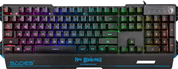 Sades Neo Blademail Oyuncu Klavyesi SA-KB104S ürün görseli 1