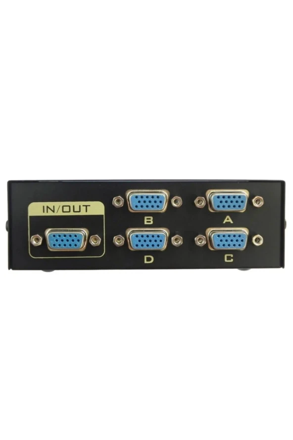 Alfais AL4841 4 Port VGA Switch 1920x1440 - Resim 3