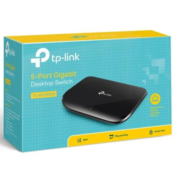 Tp-Link TL-SG1005D 5Port Gigabit Switch - Resim 2