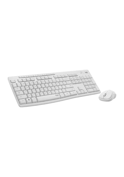 Logitech MK295 Silent Beyaz Kablosuz Klavye Mouse Seti - 920-010089 - Resim 2
