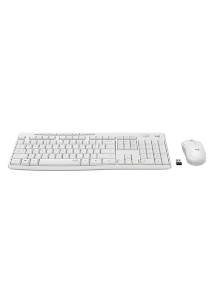 Logitech MK295 Silent Beyaz Kablosuz Klavye Mouse Seti - 920-010089 - Resim 5