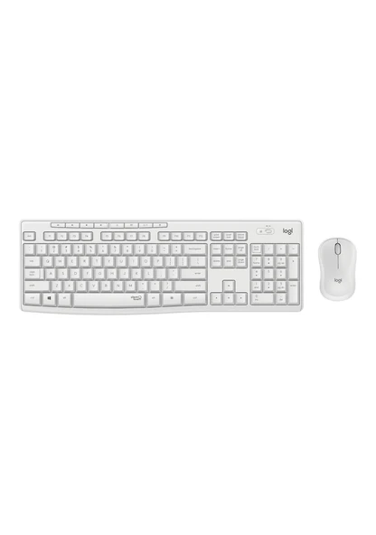 Logitech MK295 Silent Beyaz Kablosuz Klavye Mouse Seti - 920-010089 - Resim 3