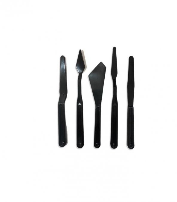 Rich Siyah Spatula Seti 5 Parça ürün görseli 1