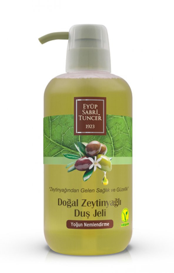 Eyüp Sabri Tuncer 600ml Duş Jeli  Doğal Zeytinyağlı ürün görseli 1