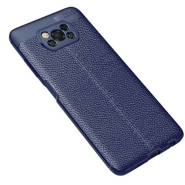 Xiaomi Poco X3 Kılıf Focus Derili Kamera Korumalı Silikon Kılıf ürün görseli 1