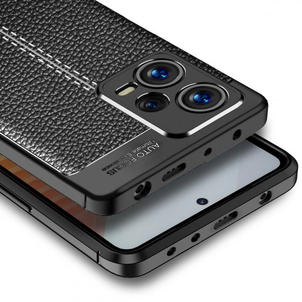 Xiaomi Poco X3 GT Kılıf Focus Derili Kamera Korumalı Silikon Kılıf ürün görseli 1