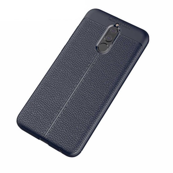 Huawei Mate 10 Lite Kılıf Focus Derili Kamera Korumalı Silikon Kılıf ürün görseli 1