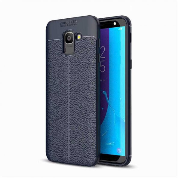 Samsung Galaxy J6 Kılıf Focus Derili Kamera Korumalı Silikon Kılıf ürün görseli 1
