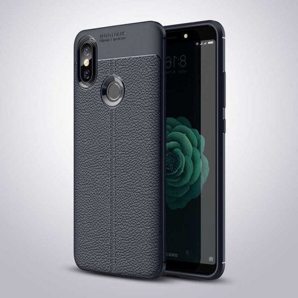 Xiaomi Mi 8 SE Kılıf Focus Derili Kamera Korumalı Silikon Kılıf ürün görseli 1