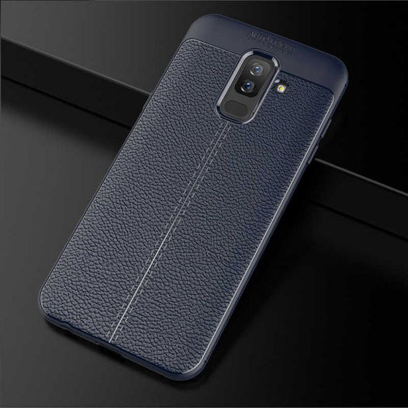 Samsung Galaxy J8 Kılıf Focus Derili Kamera Korumalı Silikon Kılıf ürün görseli 1