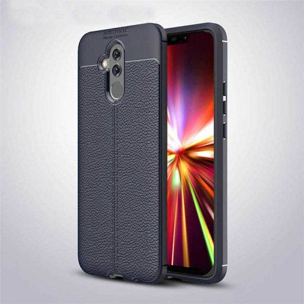 Huawei Mate 20 Lite Kılıf Focus Derili Kamera Korumalı Silikon Kılıf ürün görseli 1