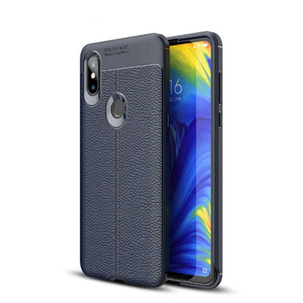 Xiaomi Mi Mix 3 Kılıf Focus Derili Kamera Korumalı Silikon Kılıf ürün görseli 1