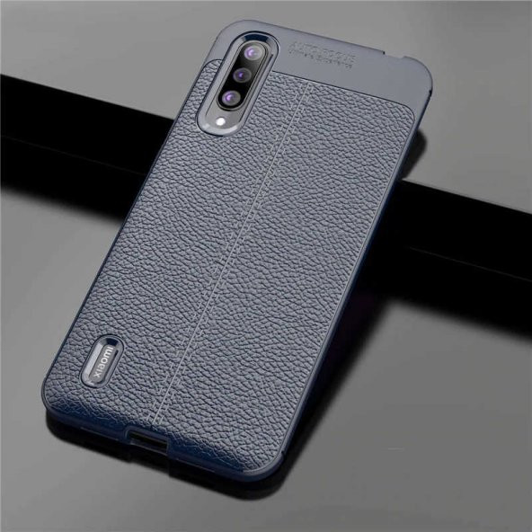 Xiaomi Mi 9 Lite Kılıf Focus Derili Kamera Korumalı Silikon Kılıf ürün görseli 1