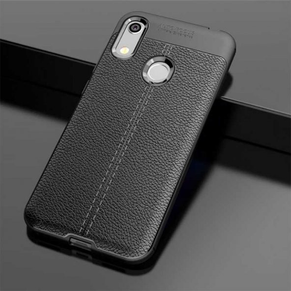 Huawei Y6S 2019 Kılıf Focus Derili Kamera Korumalı Silikon Kılıf ürün görseli 1