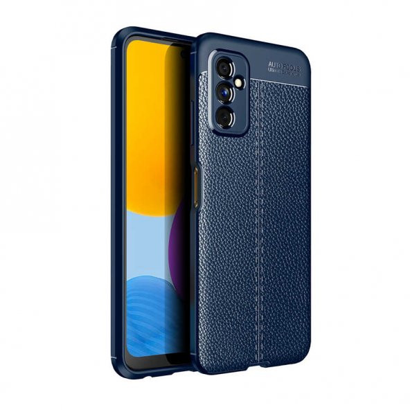 Samsung Galaxy M52 Kılıf Focus Derili Kamera Korumalı Silikon Kılıf ürün görseli 1