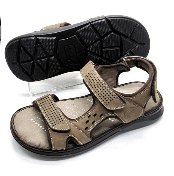 Forelli 40526 Bruce Erkek Nubuk Sandalet - Resim 8