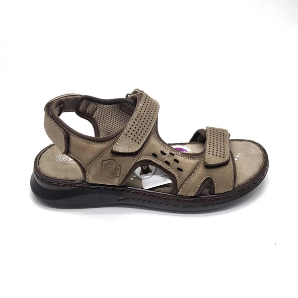 Forelli 40526 Bruce Erkek Nubuk Sandalet - Resim 7