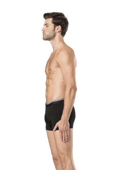 Pierre Cardin Erkek 2'Li Stretch Boxer - Resim 5